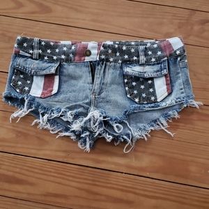 American Flag Shorts
